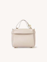 Sac à main Nacha en cuir - Nude