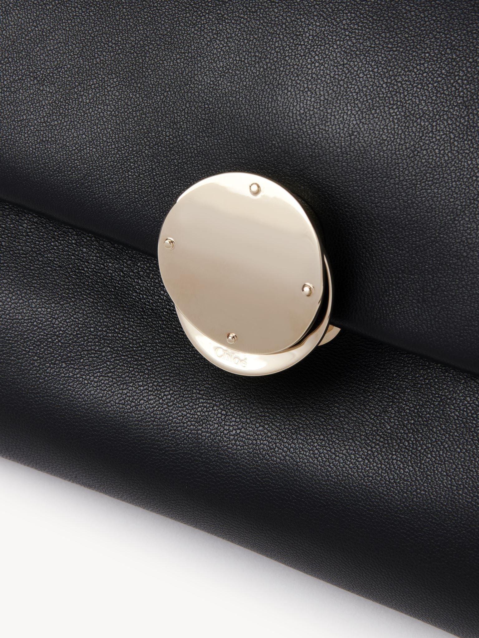 Pochette Penelope en cuir - Black