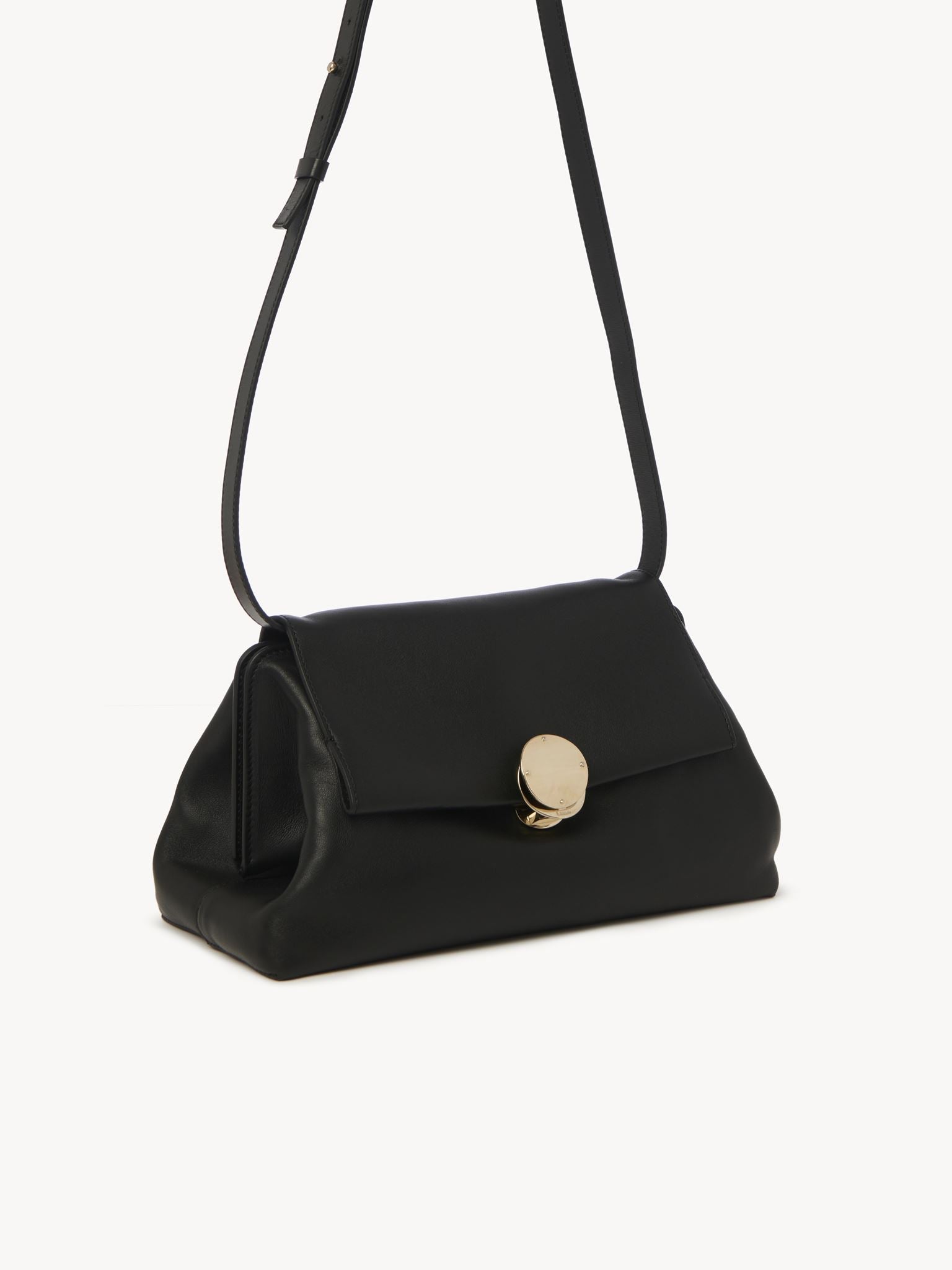 Pochette Penelope en cuir - Black