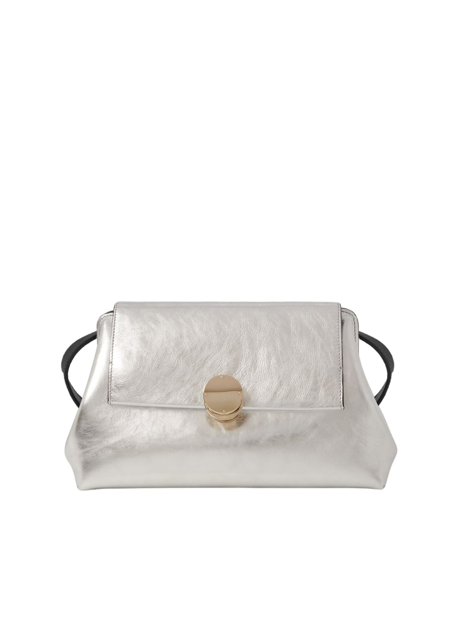 Pochette Penelope en cuir - Silver