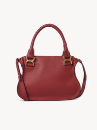 Petit sac double porté Marcie en cuir - Reddish Pink