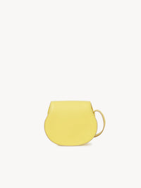 Petit sac porté épaule Marcie en cuir - Jonquille Jaune