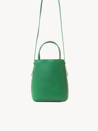 Mini sac cabas Chloé Sense en cuir - Vert Pop