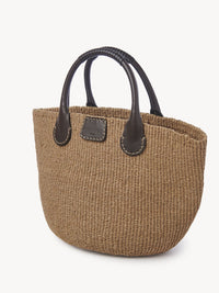 Grand sac panier Palma Chloé x Eres - Somber Brown