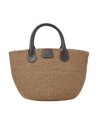 Grand sac panier Palma Chloé x Eres - Somber Brown