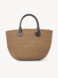 Grand sac panier Palma Chloé x Eres - Somber Brown