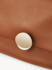 Pochette Penelope en cuir - Caramel