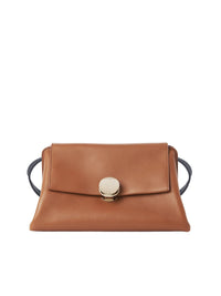 Pochette Penelope en cuir - Caramel