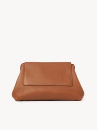 Pochette Penelope en cuir - Caramel