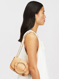 Sac chaîne Hana en cuir - Smooth Tan