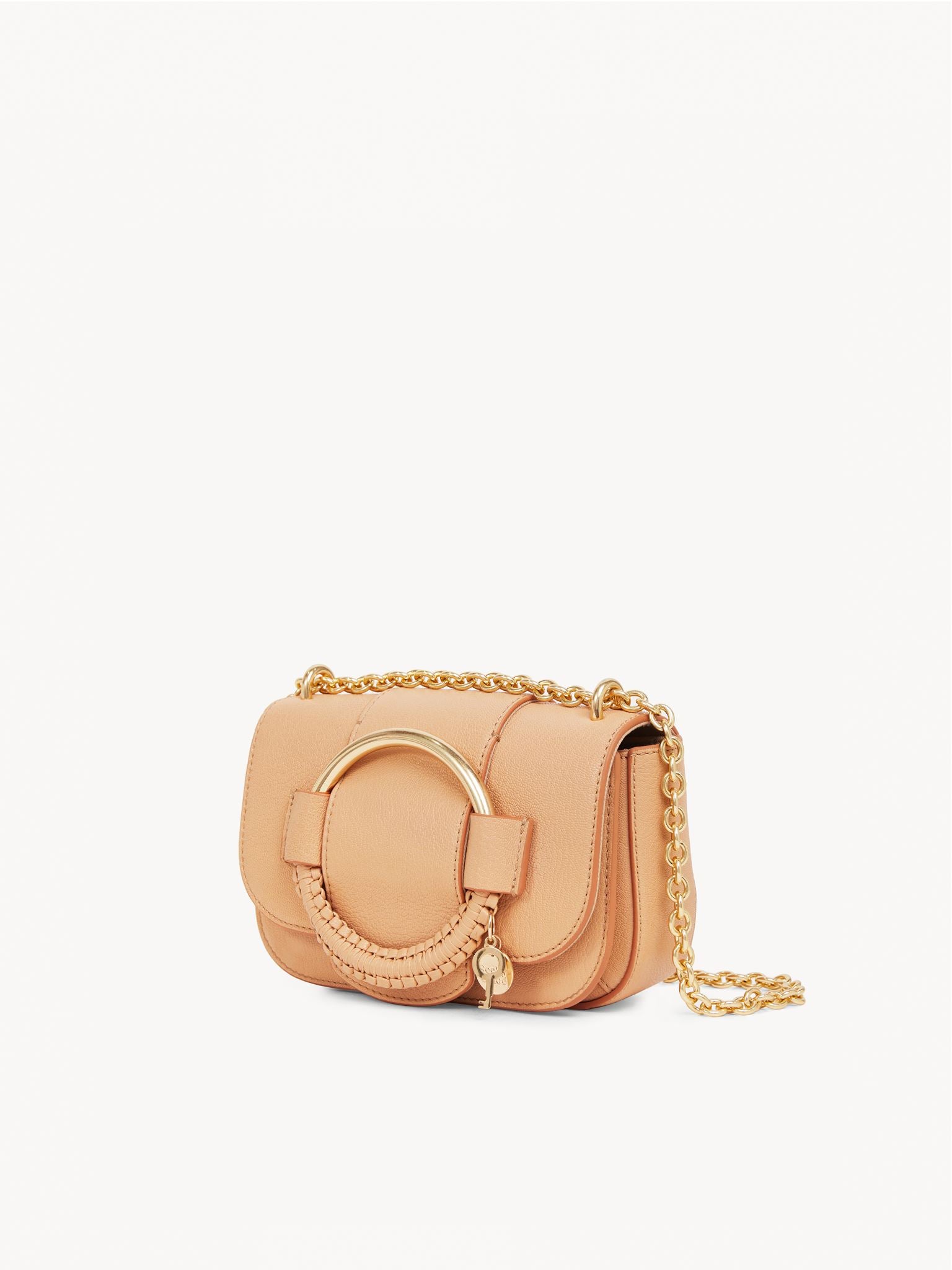 Sac chaîne Hana en cuir - Smooth Tan