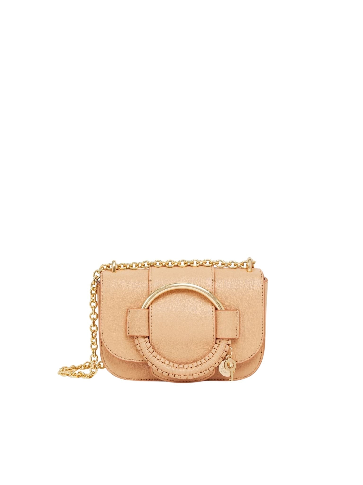 Sac chaîne Hana en cuir - Smooth Tan