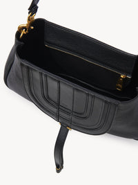 Sac baguette Marcie en cuir - Black