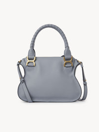 Petit sac double porté Marcie en cuir - Storm Blue