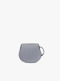 Petit sac porté épaule Marcie en cuir - Storm Blue