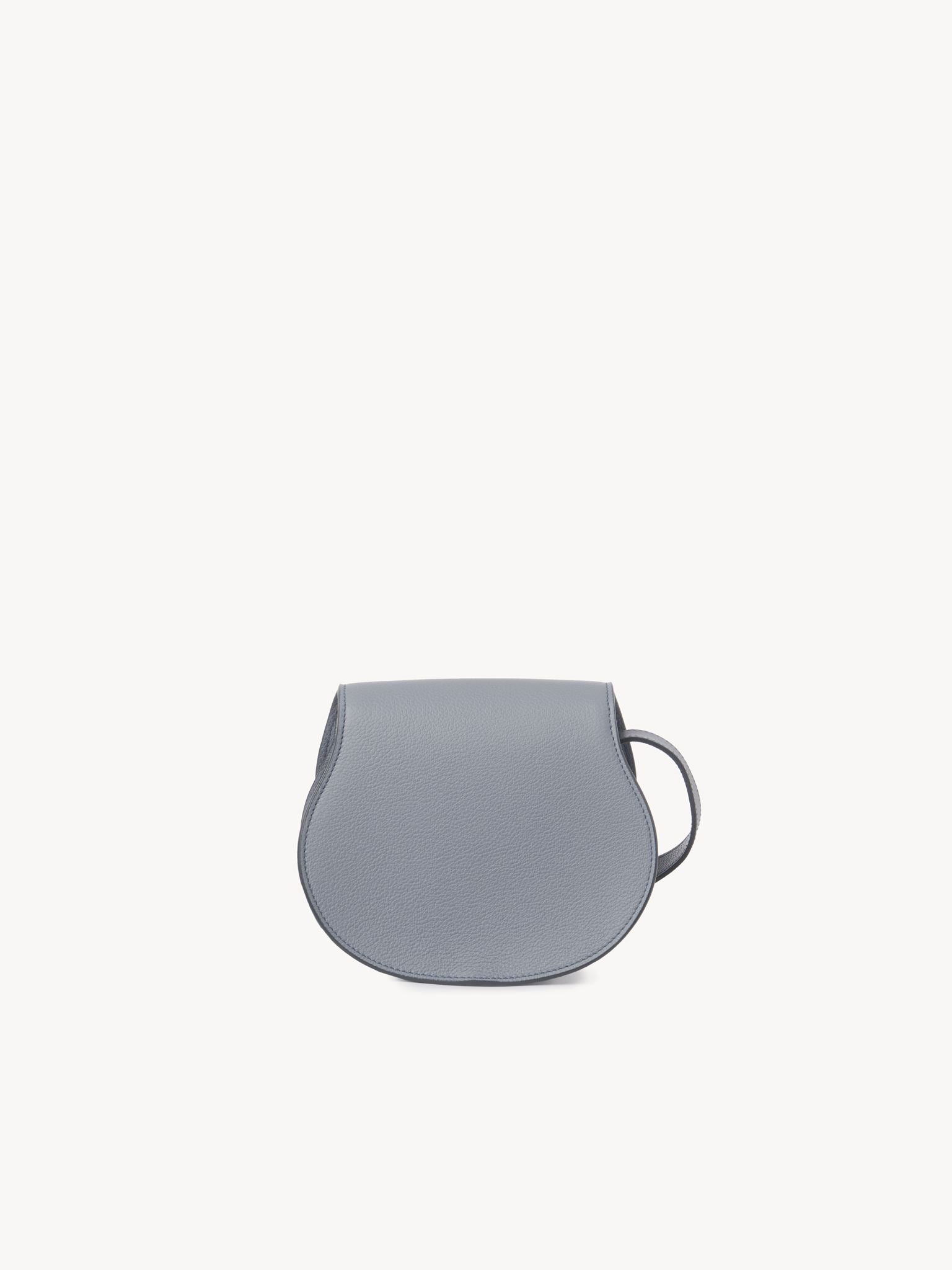 Petit sac porté épaule Marcie en cuir - Storm Blue