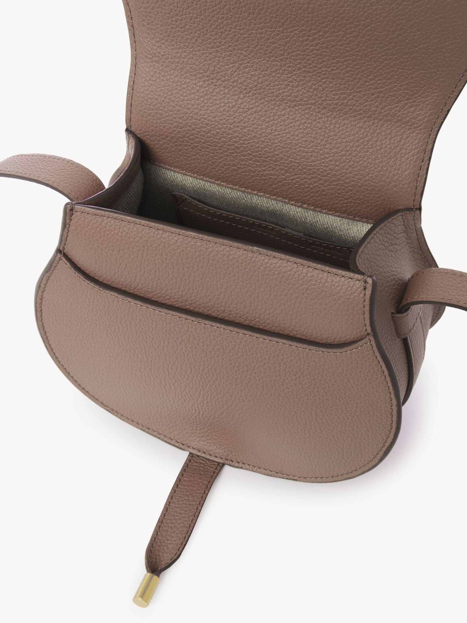 Petit sac porté épaule Marcie en cuir - Woodrose