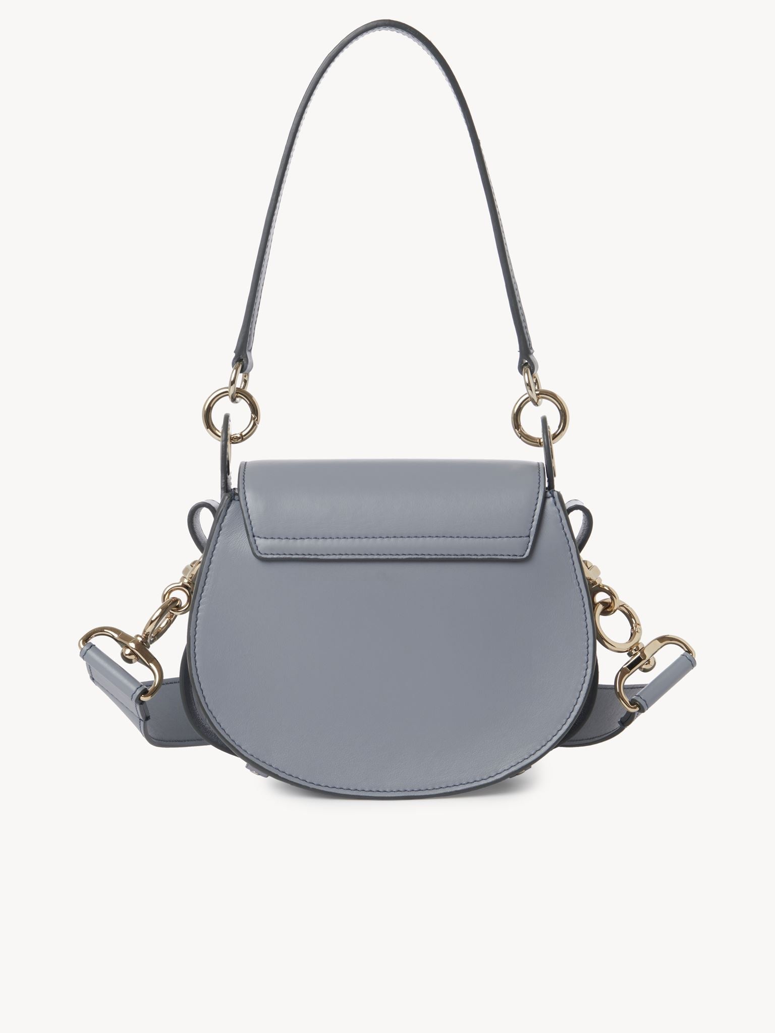 Petit sac Tess à bandoulière en cuir - Storm Blue