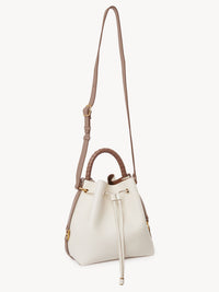 Sac seau Marcie en cuir - Misty Ivory