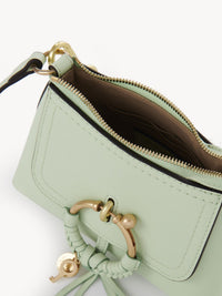 Mini sac Joan en cuir - Vert Pastel
