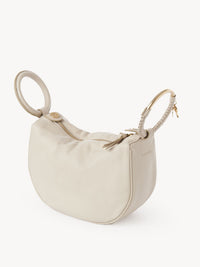 Sac Hana en cuir - Beige Ciment