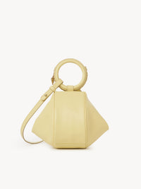 Sac Hana en cuir - Jaune Pur