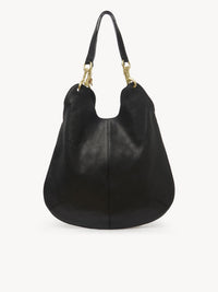 Sac cabas Hana en cuir - Noir