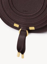 Petit sac porté épaule Marcie en cuir - Deep Violine