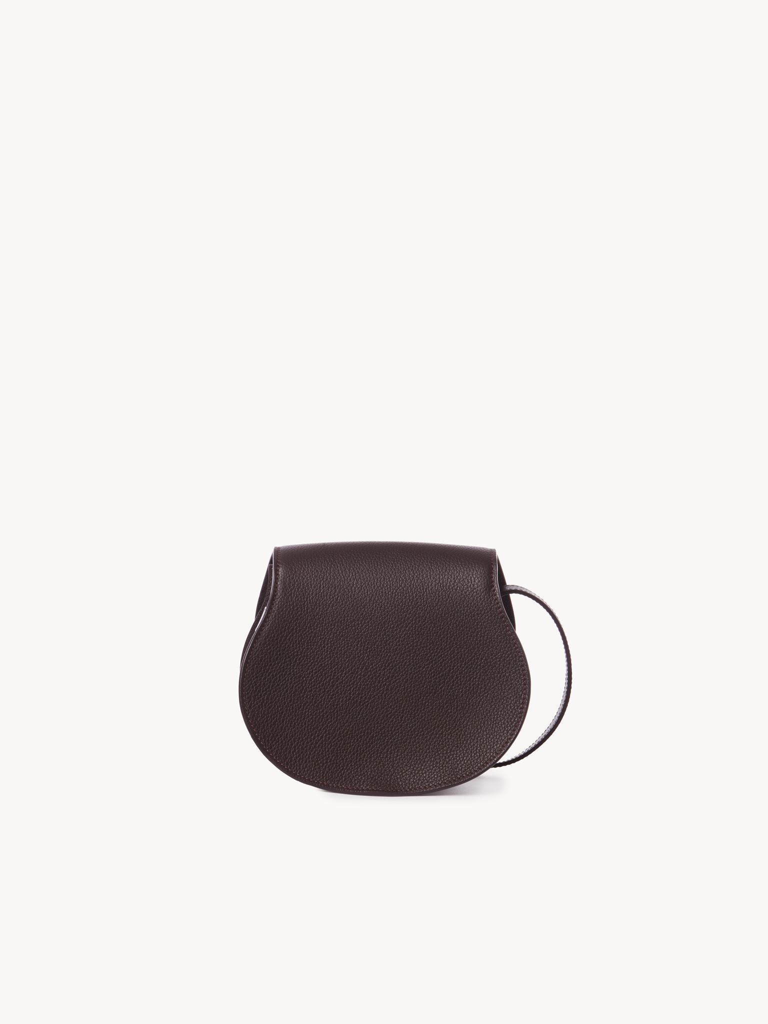 Petit sac porté épaule Marcie en cuir - Deep Violine