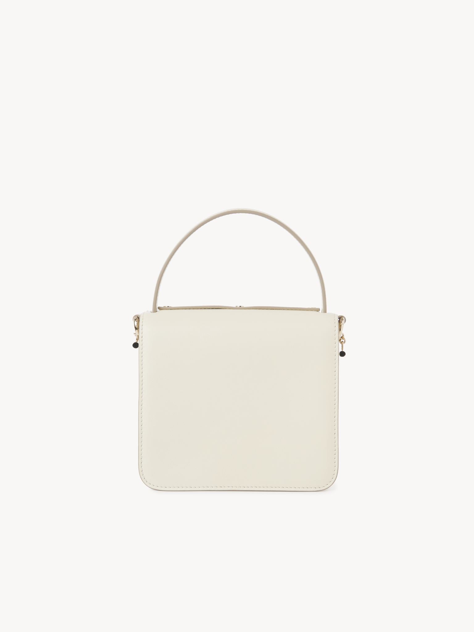 Petit sac à main Penelope en cuir - Misty Ivory