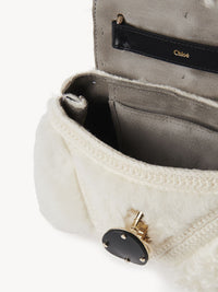 Mini sac souple porté épaule Penelope - Blanc