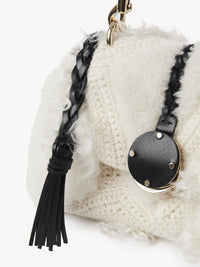 Mini sac souple porté épaule Penelope - Blanc