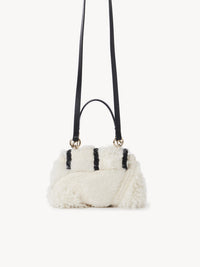Mini sac souple porté épaule Penelope - Blanc