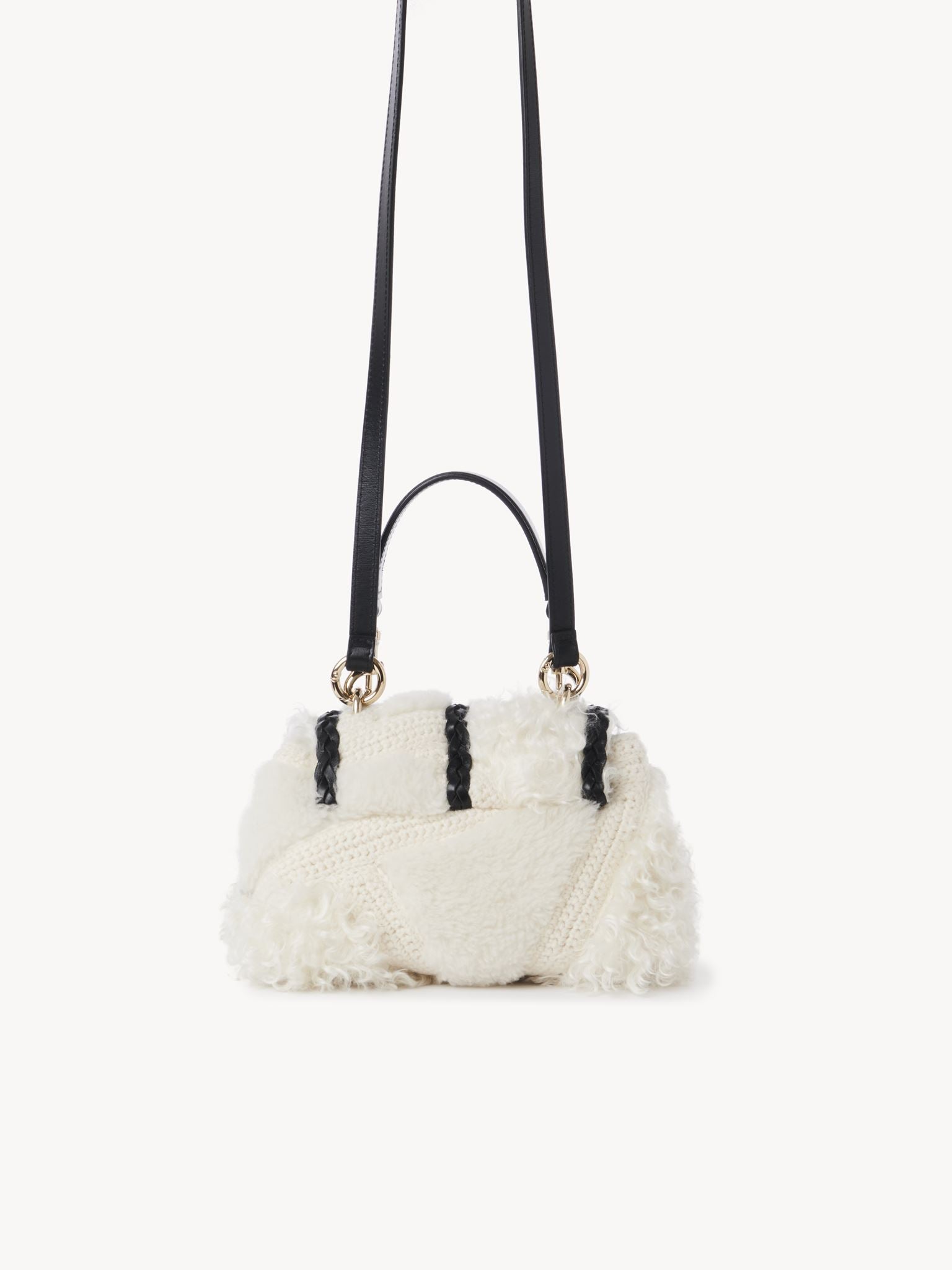 Mini sac souple porté épaule Penelope - Blanc