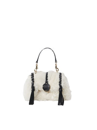 Mini sac souple porté épaule Penelope - Blanc
