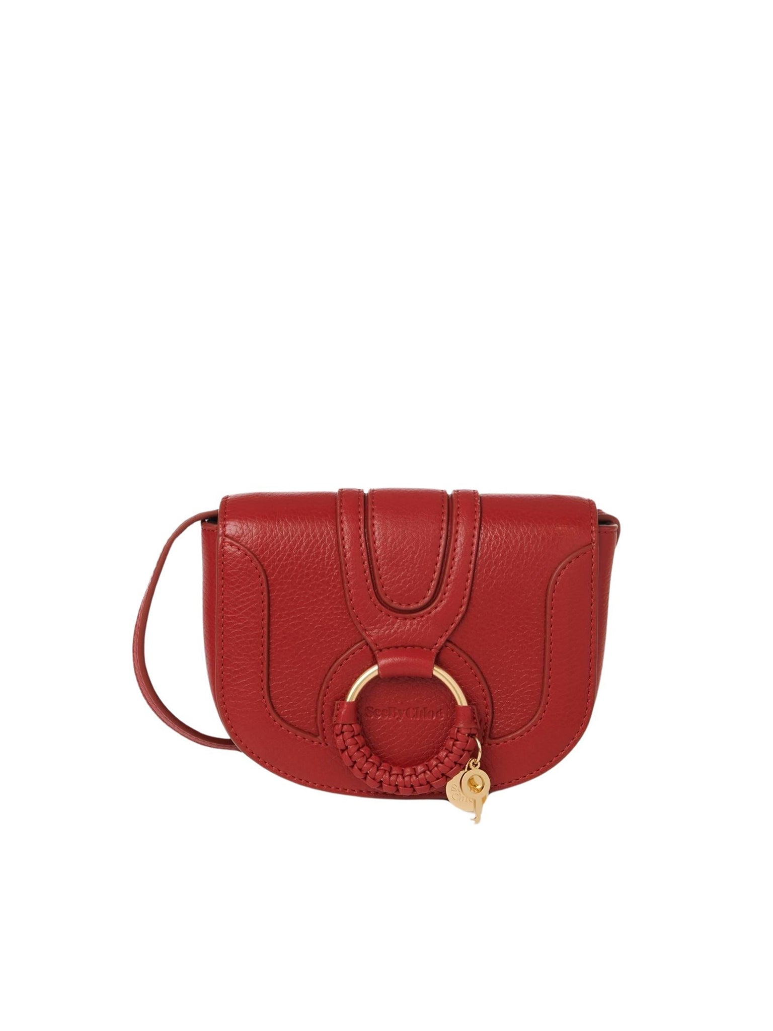 Mini sac Hana en cuir - Rouge Rêveur