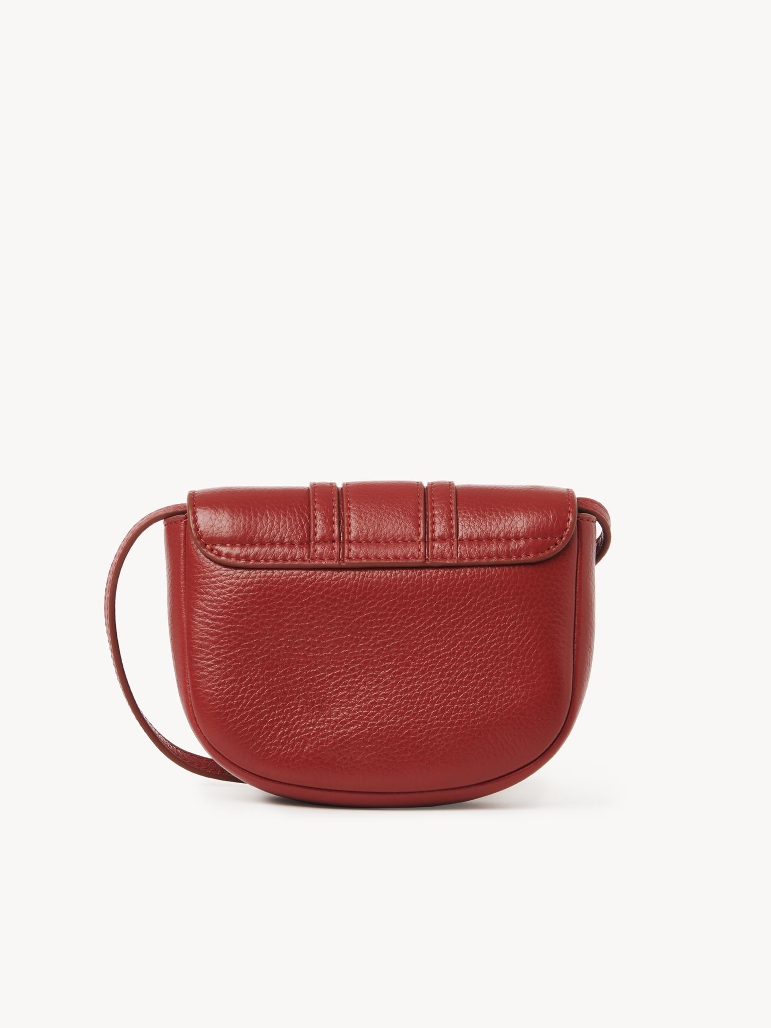 Mini sac Hana en cuir - Rouge Rêveur