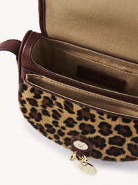Petit sac bandoulière Mara en cuir - Brun Cuivré