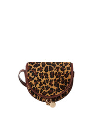 Petit sac bandoulière Mara en cuir - Brun Cuivré