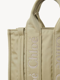 Petit sac cabas Woody à bandoulière - Sable Chaud