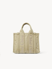 Petit sac cabas Woody à bandoulière - Sable Chaud