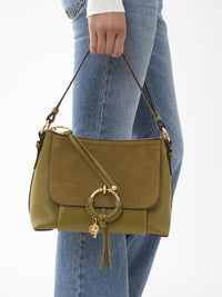 Sac à bandoulière Joan en cuir - Caramello