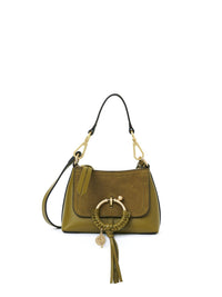 Mini sac Joan en cuir - Olive