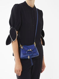 Mini sac Joan en cuir - Abyssal Blue