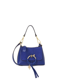 Mini sac Joan en cuir - Abyssal Blue