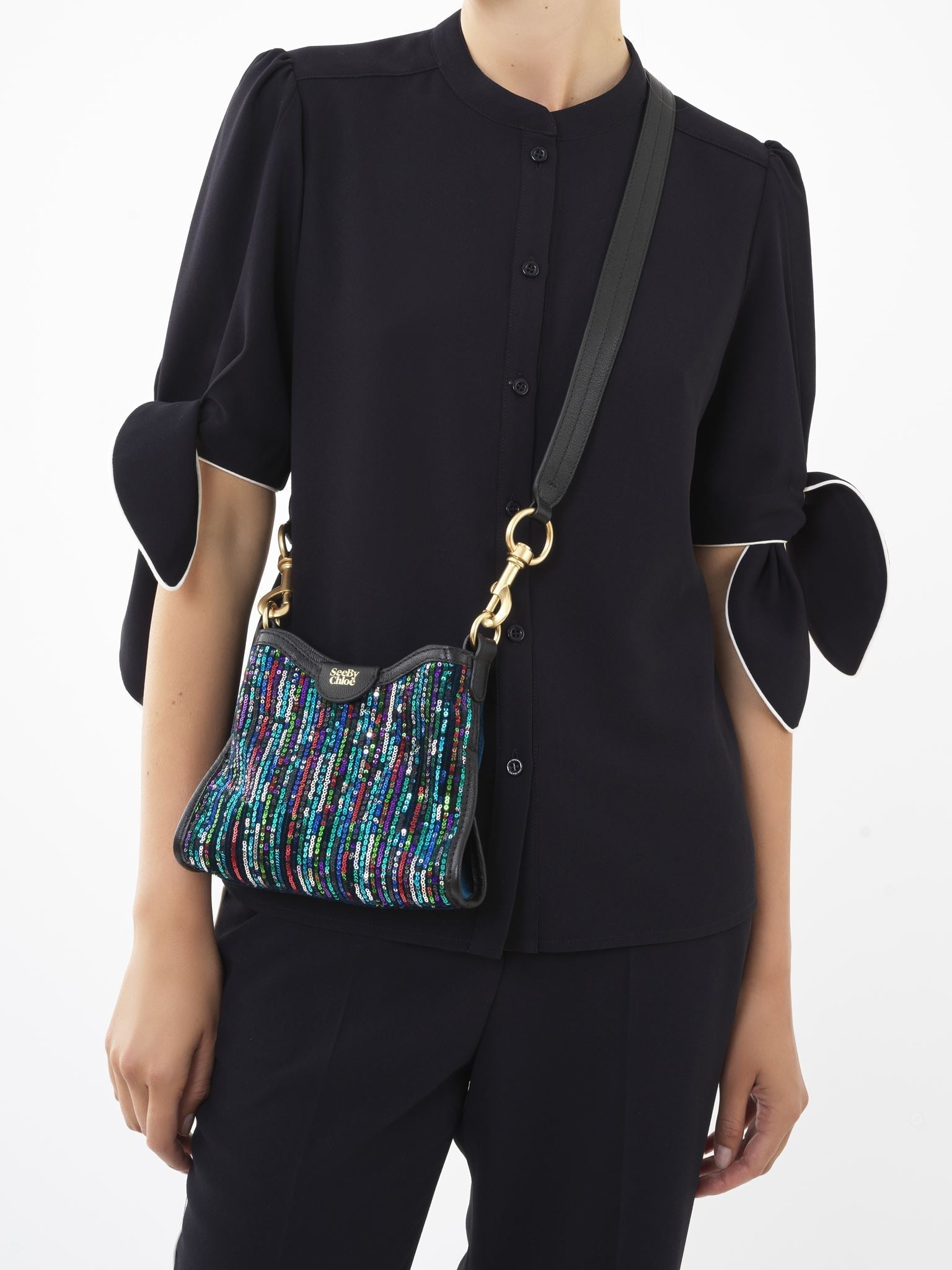 Mini sac à main Joan - Profondeur Océan