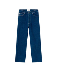 Jean Kamo large à revers - Eco Indigo