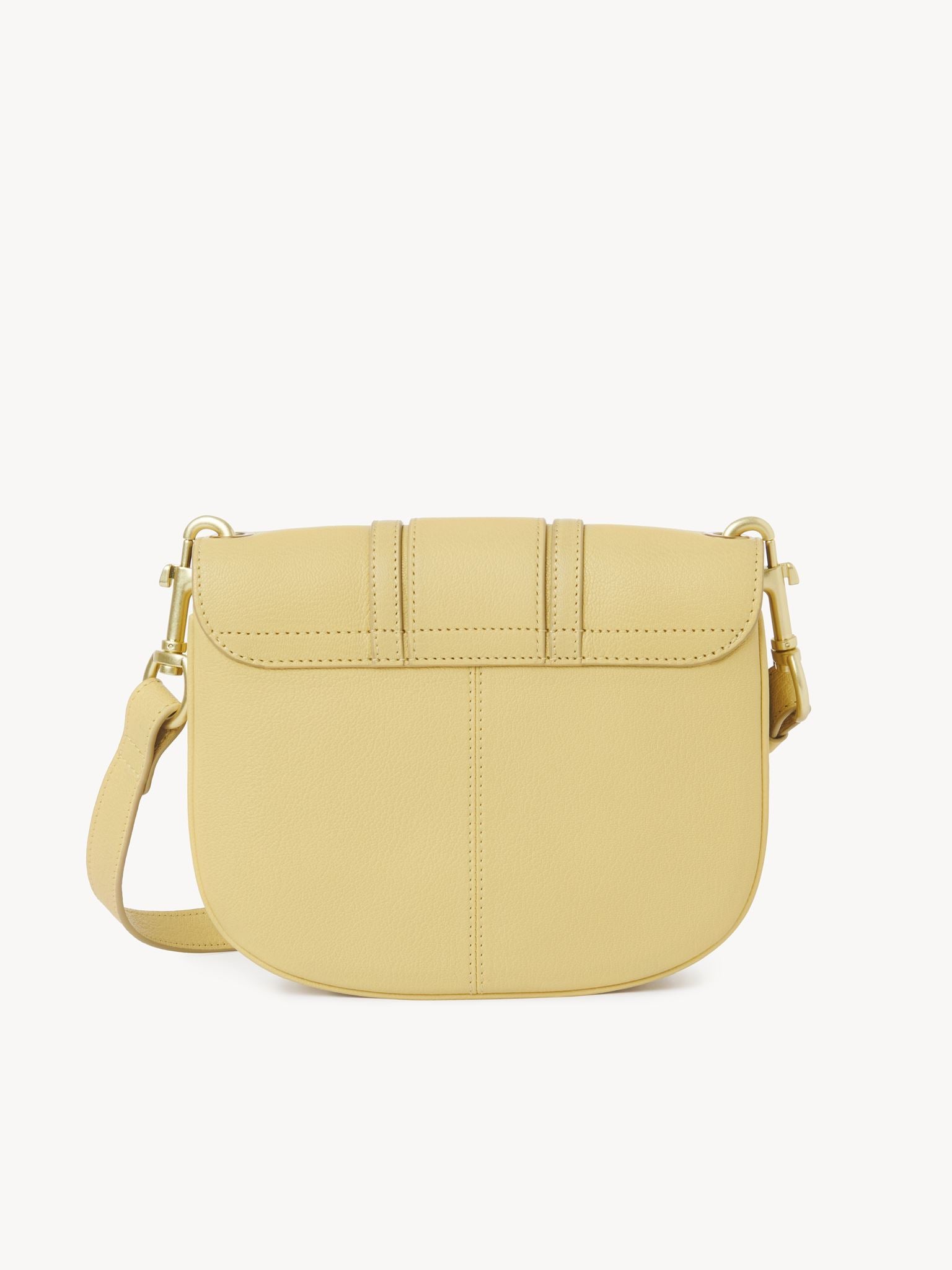 Sac porté épaule Hana en cuir - Vert Roux