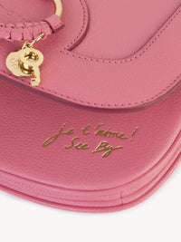 Sac porté épaule Hana en cuir - Rose Insistant