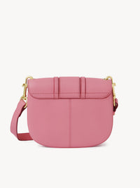 Sac porté épaule Hana en cuir - Rose Insistant